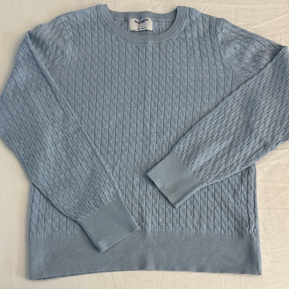Old Navy Baby Blue Crewneck Sweater